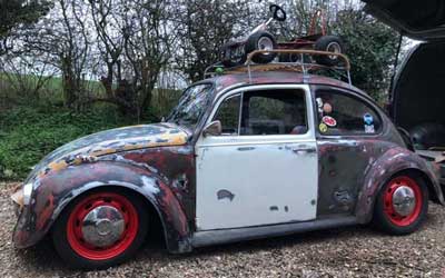 So you want the patina Ratrod look? We can help.
