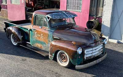 The Patina GMC now in lacquer.