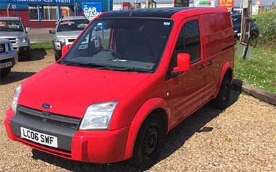 Ford Connect Full respray with coloured matched trims