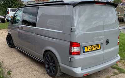 Repair and colour change complete vehicle