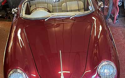 Porsche 356 Speedster going back together