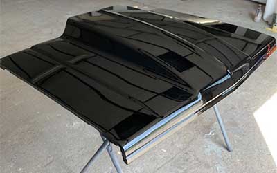 GMC Syclone Now also adding a 4inch cowl hood to the syclone painted in gloss black.