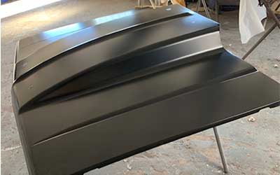 GMC Syclone Now also adding a 4inch cowl hood to the syclone painted in gloss black.